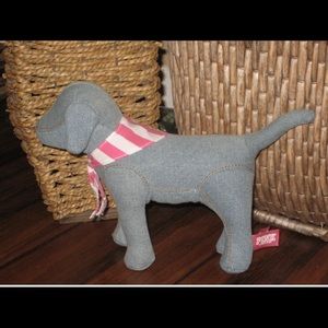 Collectors Victoria Secret DENIM Dog W/ Bandana